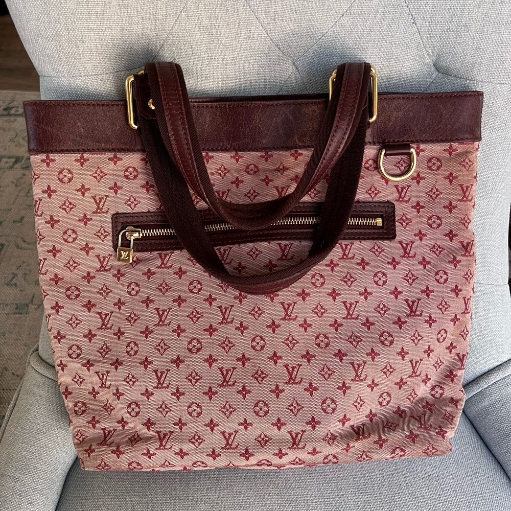 Louis Vuitton Lucille Mini Lin GM bag
